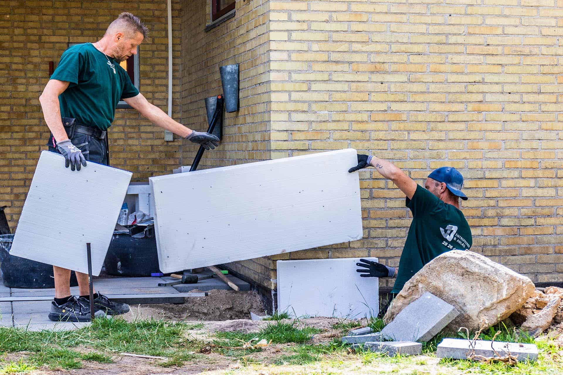 Effektiv brolægning på Sjælland