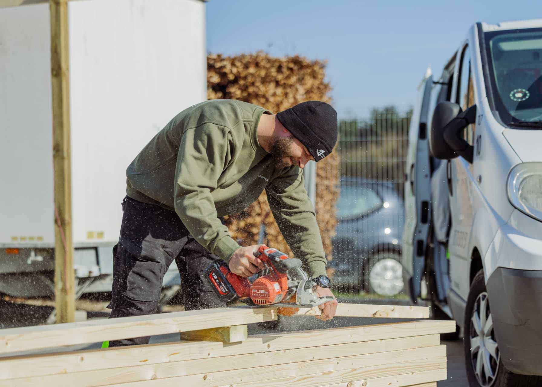 Professionel og pålidelig tømrer på Sjælland